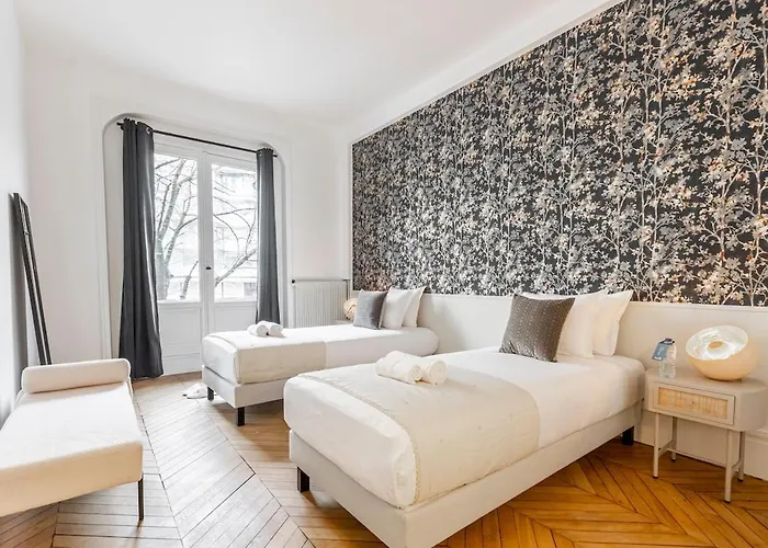 A1# 8people # 4bedrooms # Wagram # Ac # 8 公寓 *